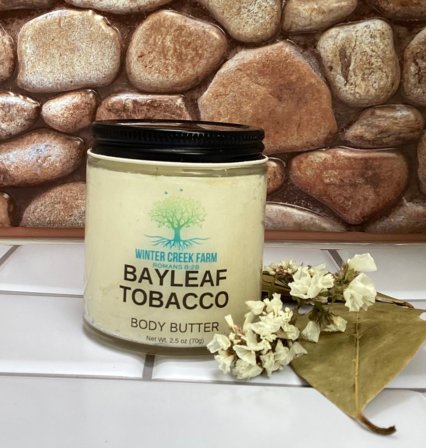 Bay Leaf Tobacco Body Butter | Natural Oils and Butters | Handmade Body Butter | Self Care Gift | Spa Gift | Natural Body Butter | Gift for Her