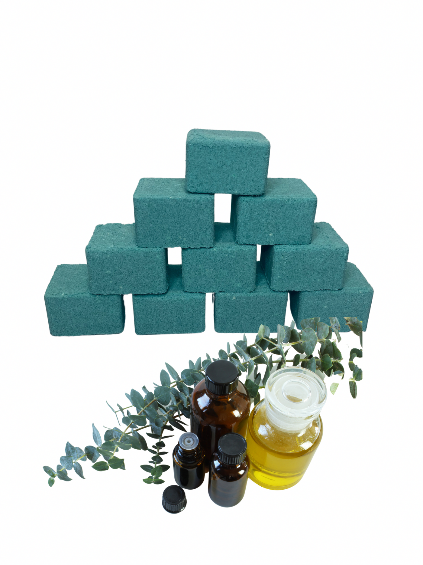Eucalyptus Shower Steamers | Shower Bombs | Spa Relaxation | Essential Oil Aromatherapy | Menthol Shower Steamers | Gift for Her | Gift for Him
