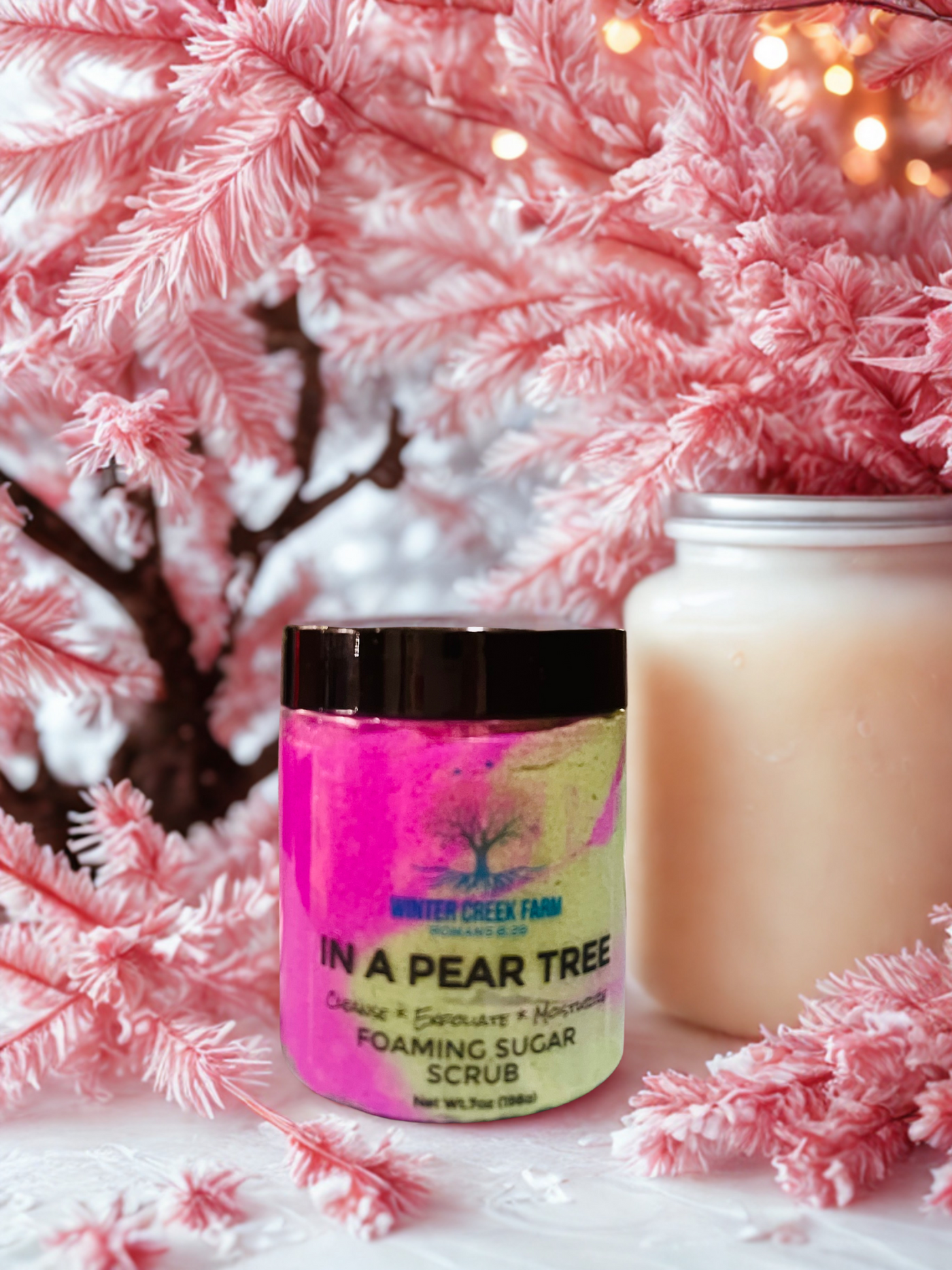 In A Pear Tree Foaming Sugar Scrub