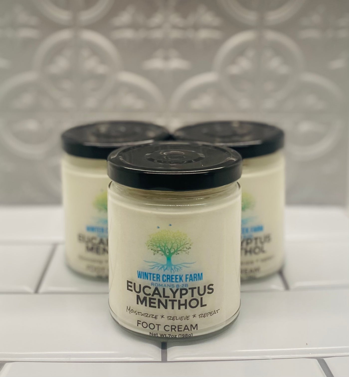 Eucalyptus Menthol Foot Cream | Mango Butter | Menthol | Essential Oils | Natural Oils and Butters | Handmade | Self Care Gift