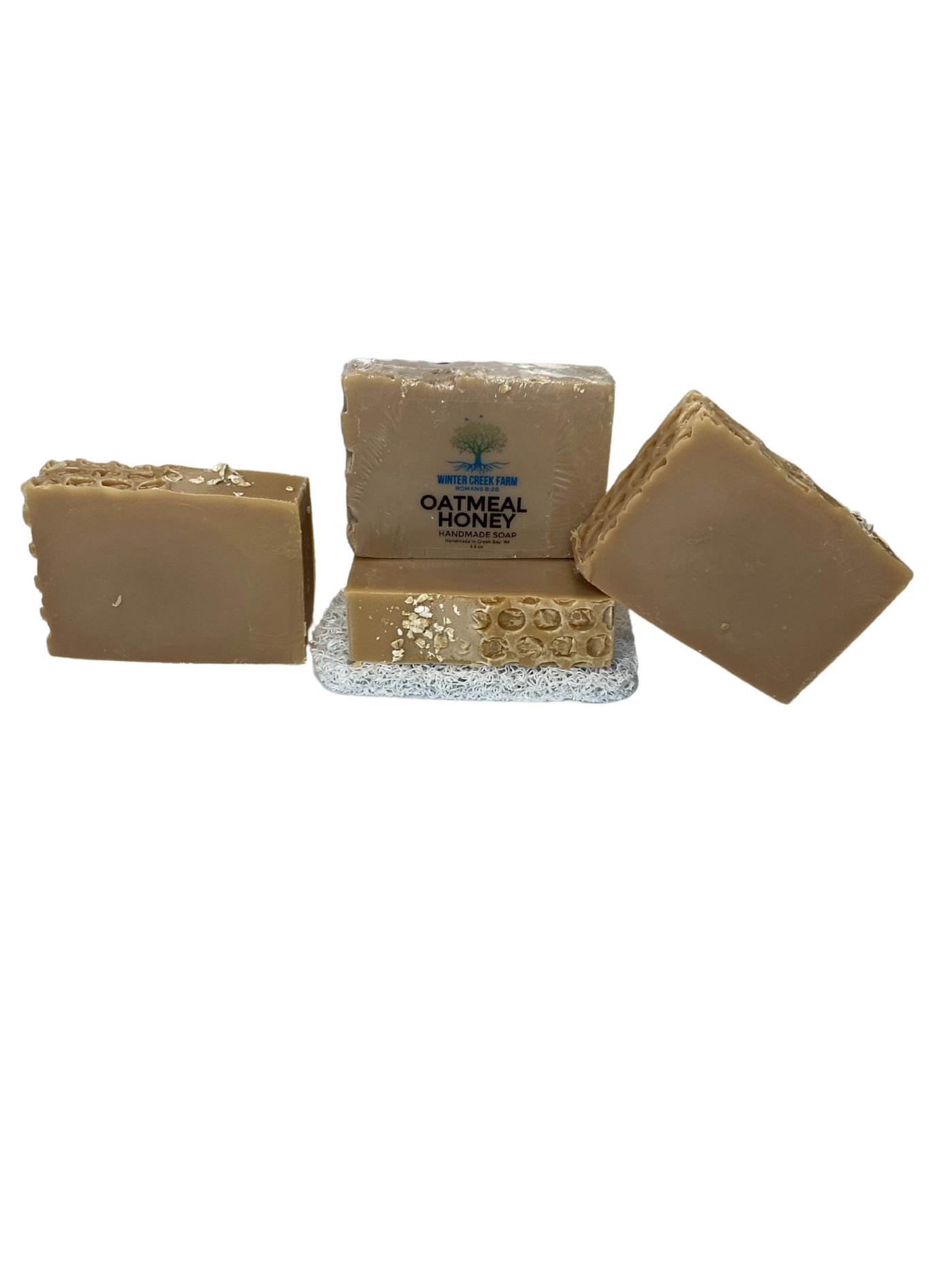Oatmeal Honey Soap | Natural Oils and Butters | Cold Process Soap | Soap for Him | Gift for her | Gift for Self | Handmade Soap