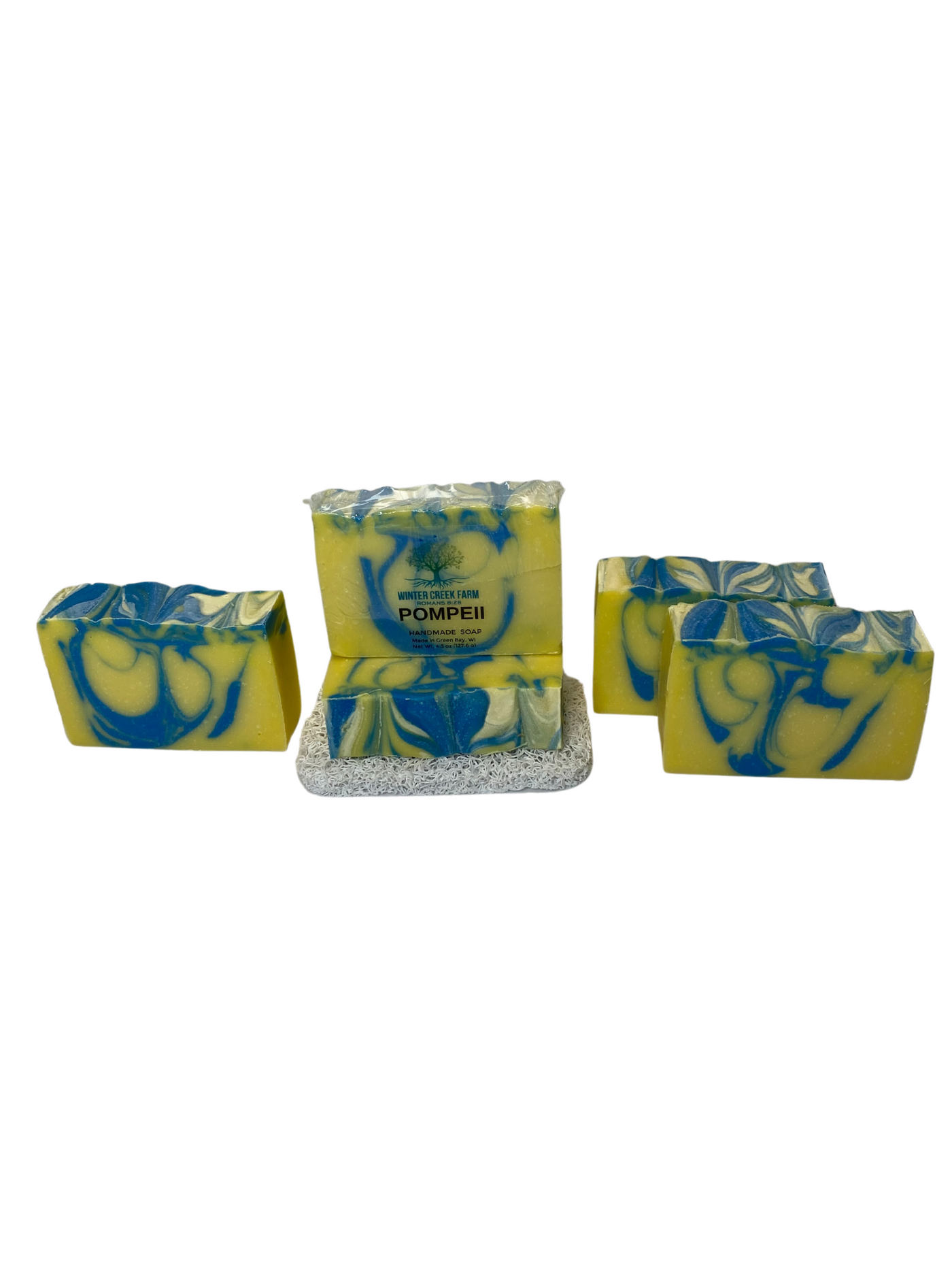 Pompeii Soap | Natural Oils and Butters | Cold Process Soap | Soap for Him | Gift for her | Gift for Self | Handmade Soap