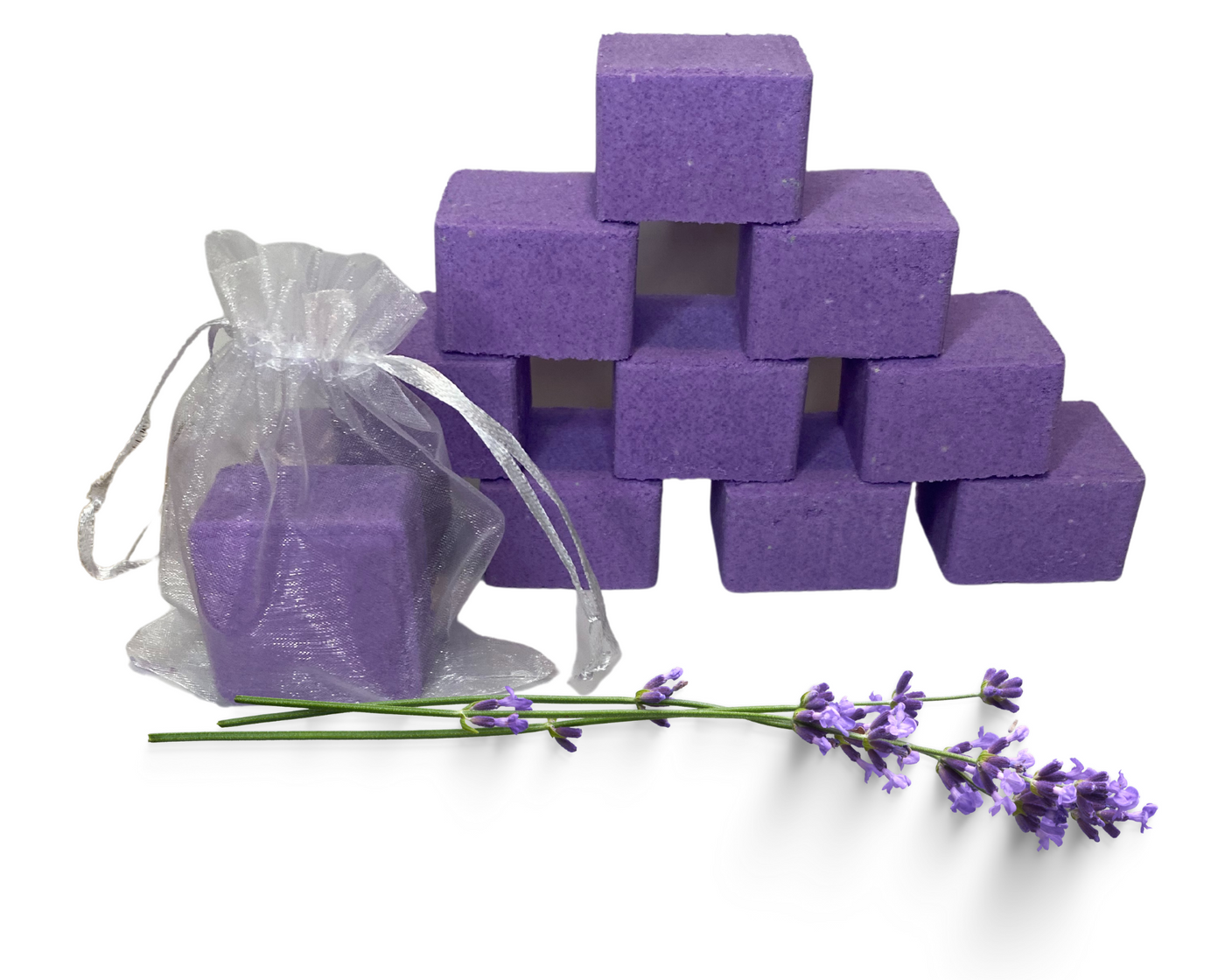 Lavender Shower Steamers | Shower Bombs | Spa Relaxation | Essential Oil Aromatherapy | Menthol Shower Steamers | Gift for Her | Gift for Him